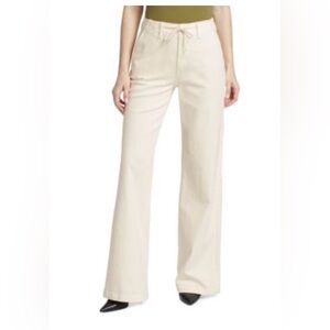 Paige jeans in soft off white/cream - like new!